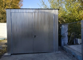 Garagen aus verzinktem Blech					 33