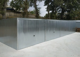 Garagen aus verzinktem Blech					 51