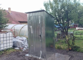 Garagen aus verzinktem Blech					 73
