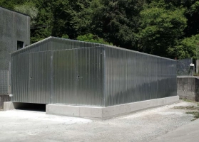 Garagen aus verzinktem Blech					 14