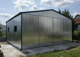 Garagen aus verzinktem Blech					 55