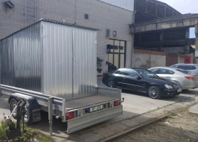 Garagen aus verzinktem Blech					 59