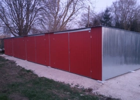 Garagen aus verzinktem Blech					 26