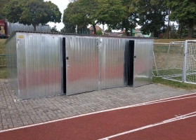 Garagen aus verzinktem Blech					 25