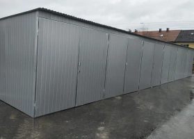 Garagen aus verzinktem Blech					 52