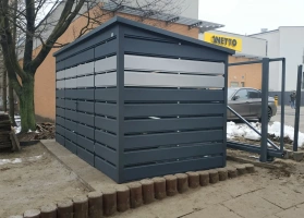 Mülltonnenhäuser