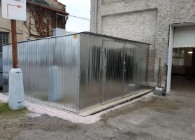 Garagen aus verzinktem Blech					 23