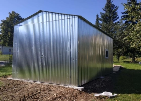 Garagen aus verzinktem Blech					 20