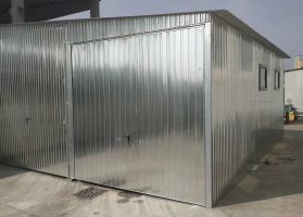 Garagen aus verzinktem Blech					 47