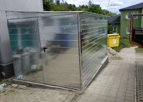 Garagen aus verzinktem Blech					 6