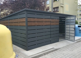 Mülltonnenhäuser 128